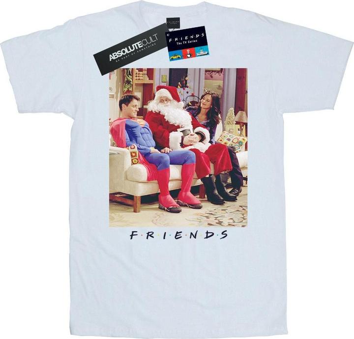 Friends Superman And Santa TShirt (3XL)