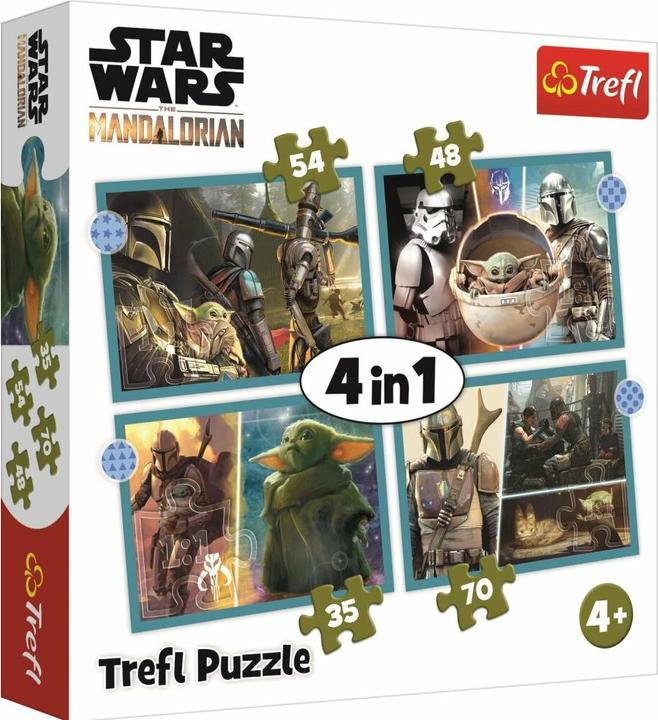 Immagine prodotto Trefl Puzzle 4 in 1 35,48,54,70 pezzi? Stella W (35 pezzi)