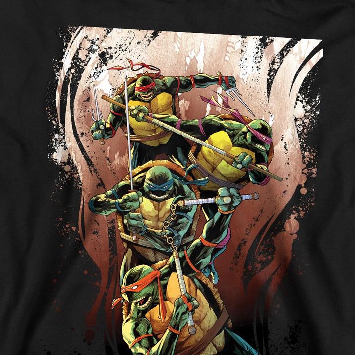 Immagine prodotto Teenage Mutant NT Earthy Rainbow Warriors Felpa Adulto Unisex (L)