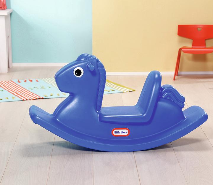 Immagine prodotto Little Tikes Cavallo a dondolo in cartone blu 173950