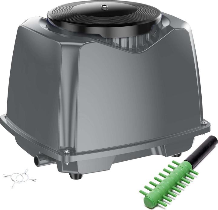 Produktbild SunSun CAP-100 Sauerstoffpumpe 70W 80m³ Luftpumpe Aquarium Teichbelüfter