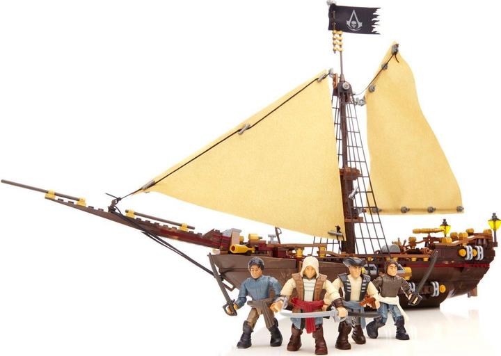 Produktbild Mega Bloks Assassin's Creed Kanonenboot-Entermanöver