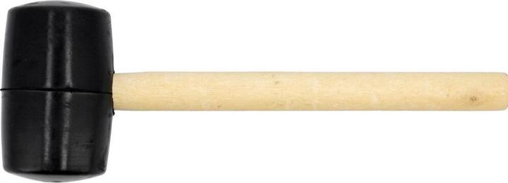 Image du produit Toya Marteau en caoutchouc Vorel 70 mm manche en bois 33900 (1000 g)