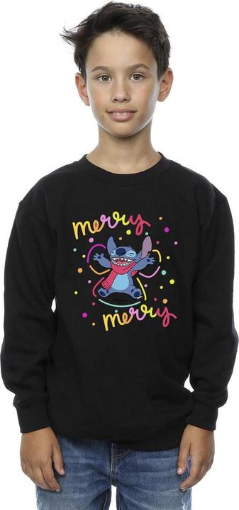 Produktbild Disney Lilo & Stitch Merry Rainbow Sweatshirt Jungen (116)