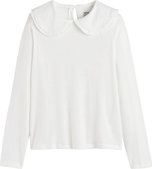 La Redoute Collections Langarmshirt mit Bubikragen (98)
