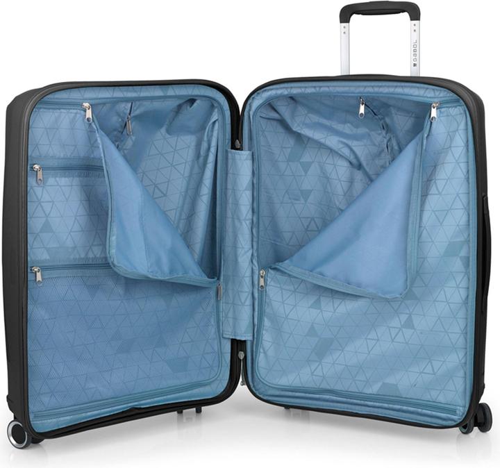 Actual product image Gabol Queens 4-wheel suitcase set 3-piece with stretch fold (223 l, XL (from 140l))