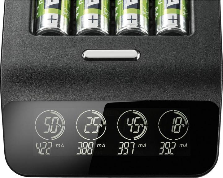Produktbild Varta LCD Ultra Fast Charger+ (1 Stk., AA, 2100 mAh, Ladegerät inkl. Akku)