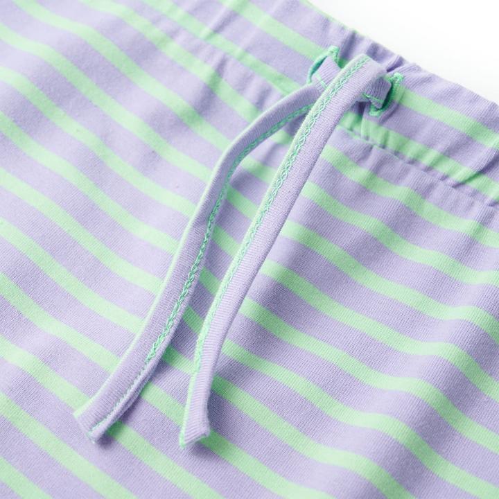 Image du produit VidaXL Jupe enfant à rayures droite Vert menthe clair (92)
