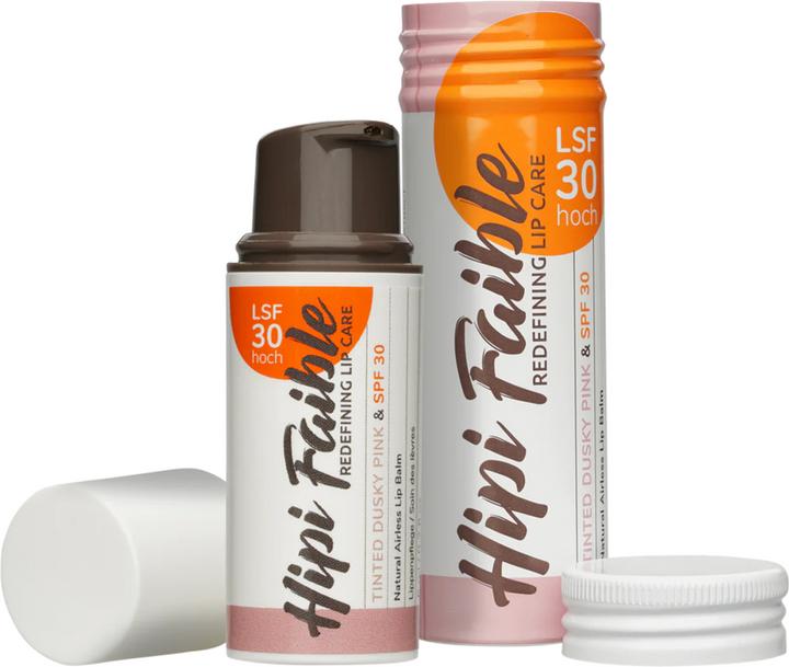 Immagine prodotto Hipi Faible - Balsamo labbra colorato rosa scuro e SPF 30 (cura delle labbra colorata)