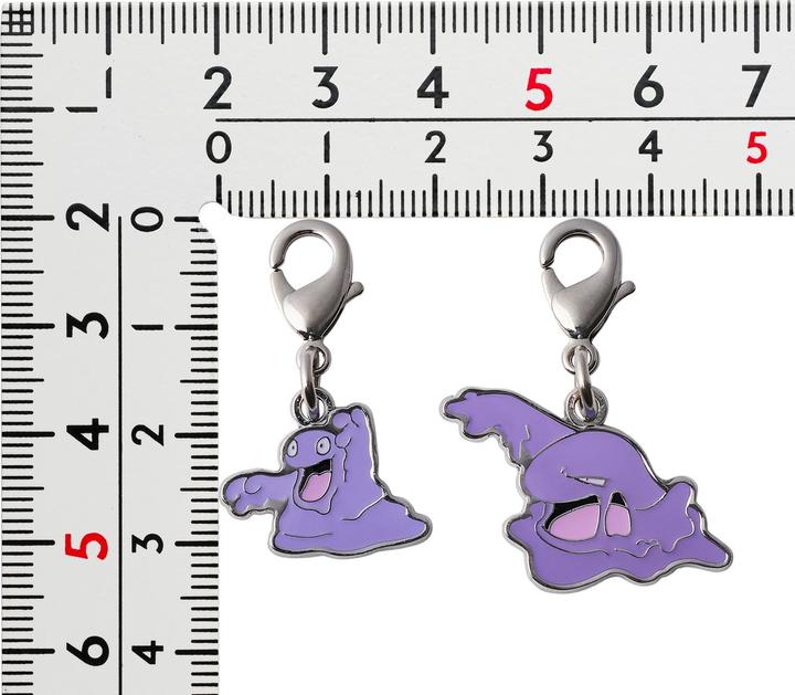 Produktbild Pokémon Pokemon Center - Grimer & Muk Schlüsselanhänger - 2 Stück