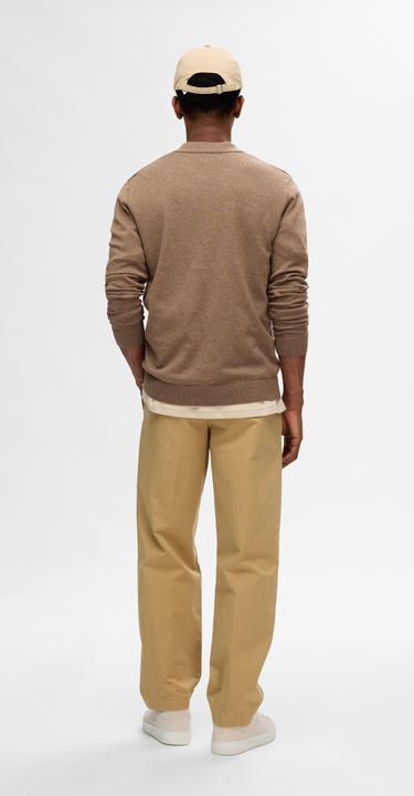 Image du produit Selected Homme Polo à manches longues en tricot (XL)
