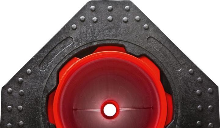 Produktbild HP Autozubehör Leitkegel TL Höhe 500 mm BAST geprüft, 2 Streifen Gewicht 3,20 kg, 33 x 33 cm