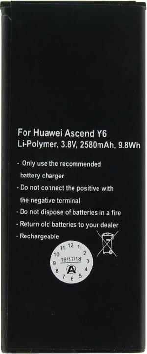 Immagine prodotto AccuCell Akku Huawei Ascend Y6, Honor 4A Akku HB4342A1RBC