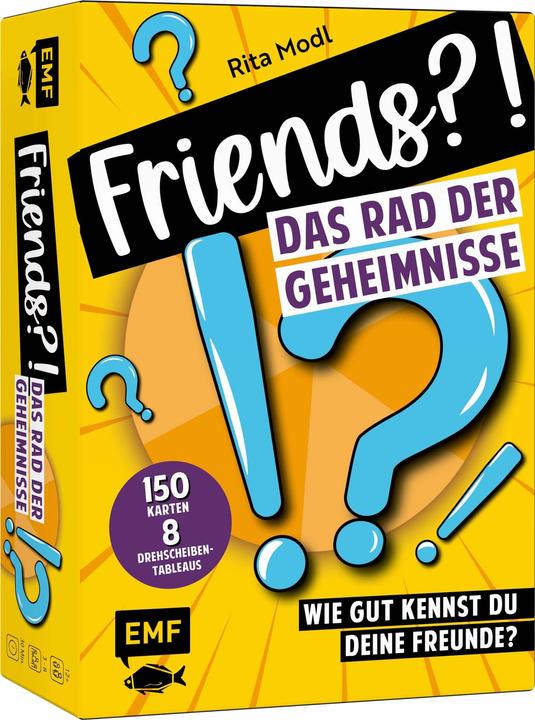 Friends?! Das Rad der Geheimnisse: Wie gut kennst du deine Freunde? (Deutsch)
