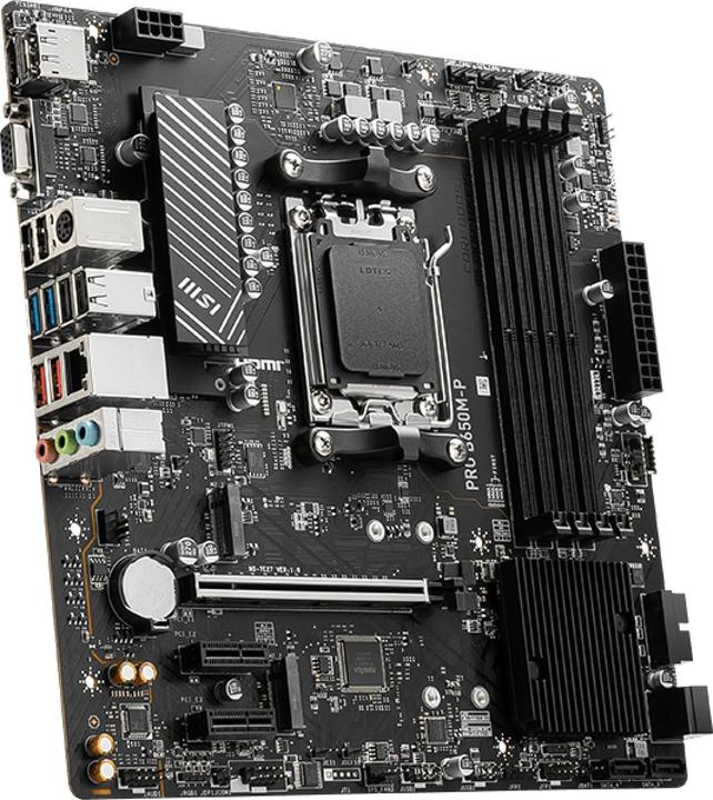 Image du produit MSI Pro B650M-P (AM5, AMD B650, Mini-ATX)