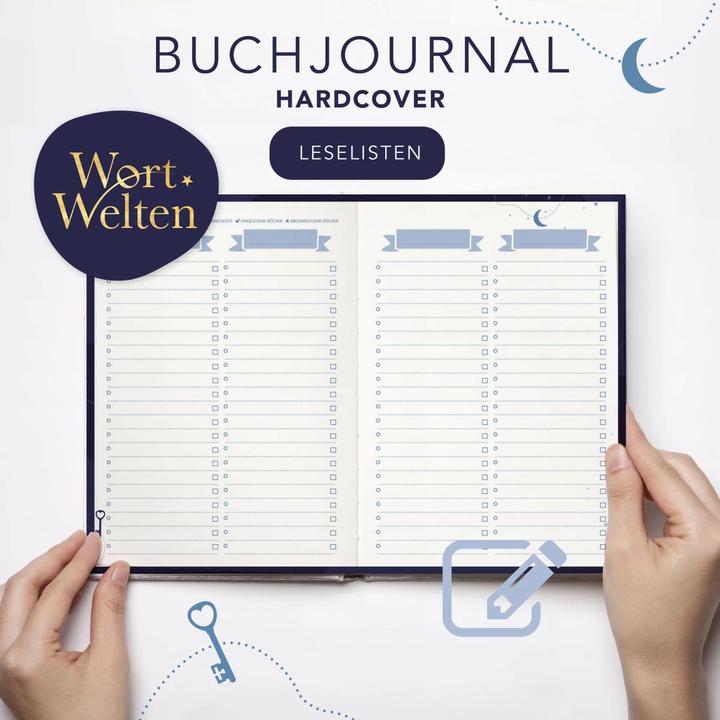Produktbild Buchjournal XXL für Buchliebhaber | 100 Bücher tracken und bewerten | Das Buch Tagebuch für Erwachse (Deutsch, Lisa Wirth, 2024)