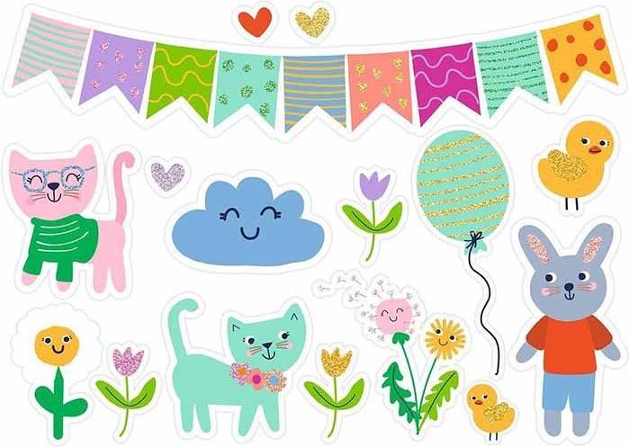 Image du produit Aufkleber Fenstersticker Frühlingszauber