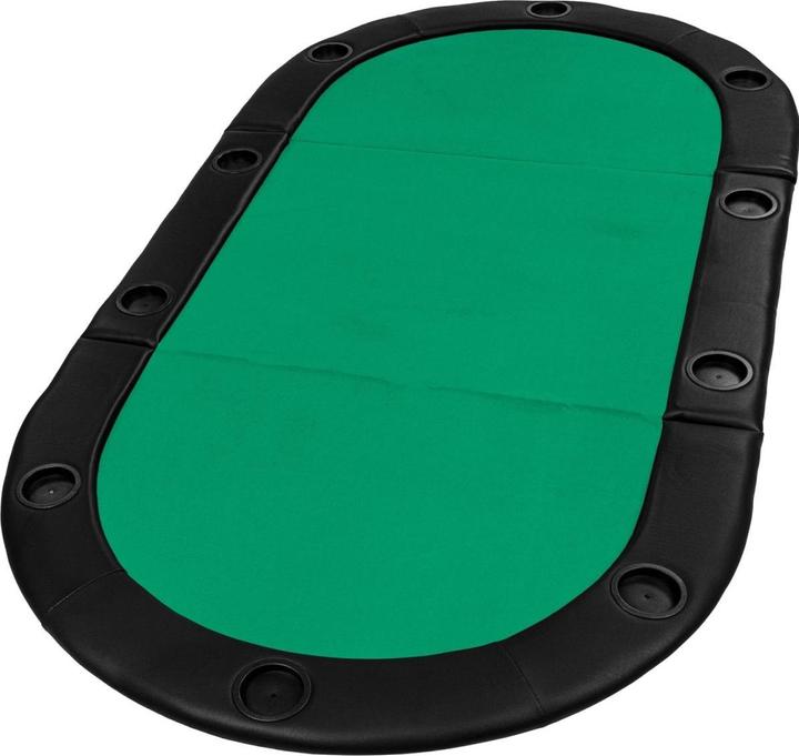 Produktbild Games Planet Pokerauflage klappbar faltbar, grün