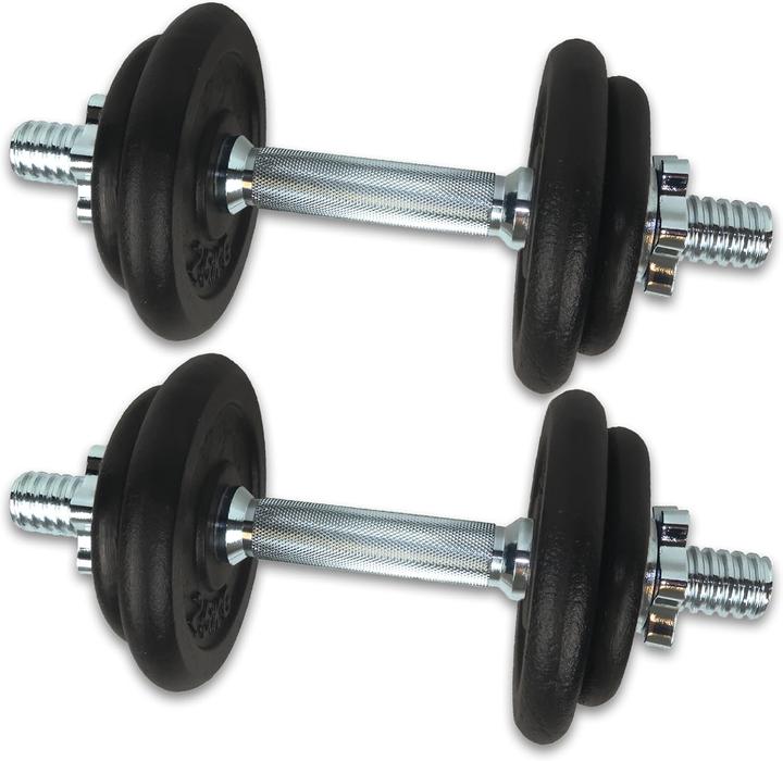 Actual product image C.P.Sports Hantelset 20 kg – im Koffer (1 x 1 kg)