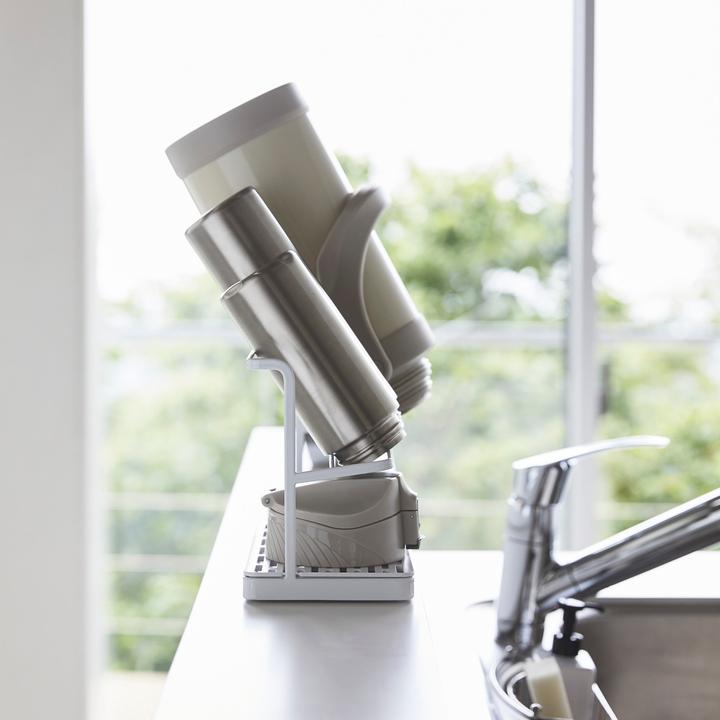 Image du produit Yamazaki Egouttoir à bouteilles avec support TOWER