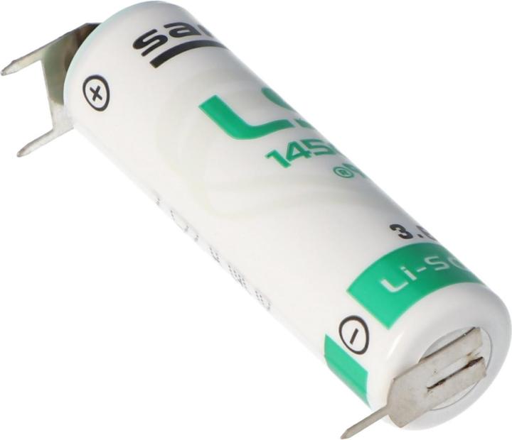 Actual product image Saft LS14500 AA, LS14500 LiSOCl2 1 print - / 2 print + (1 pcs., AA, 2600 mAh)