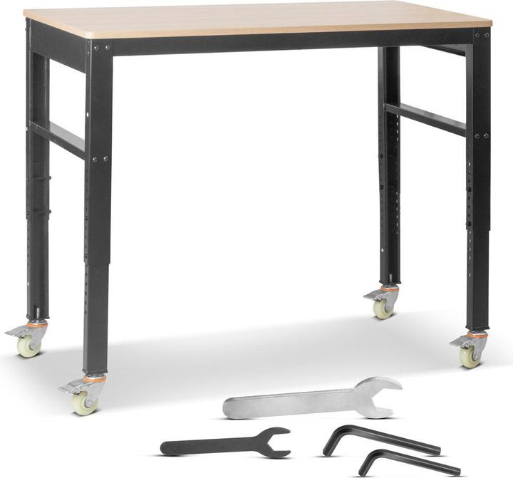 Produktbild Stahlwerk Werkbank mit Rollen (60 cm, 120 cm)