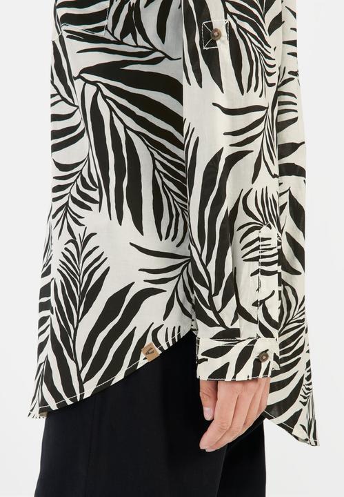 Immagine prodotto Camel Active Hemdbluse mit Blumenprint aus Baumwolle (XXL)