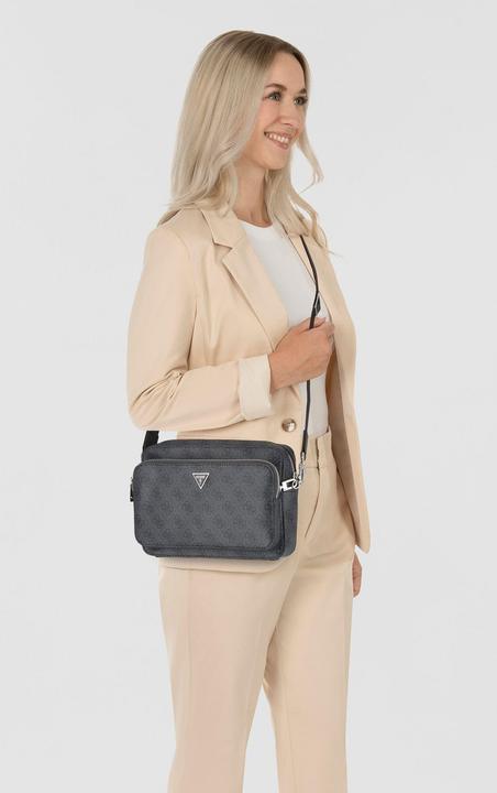 Immagine prodotto Guess Milano Double Crossbody Heren - Black/Lime - One Size