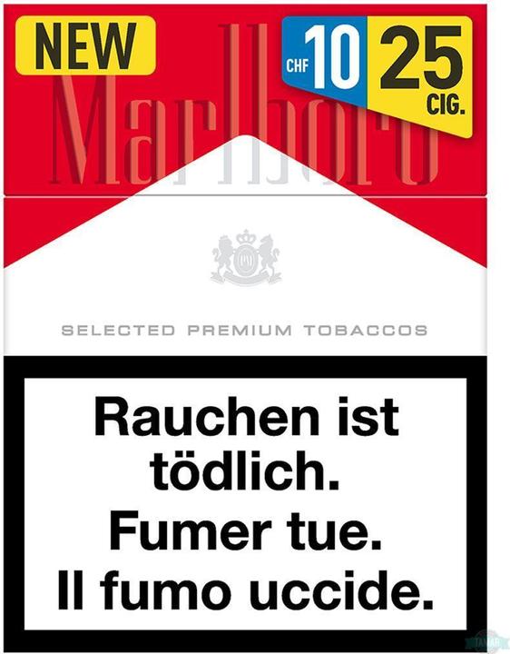 Actual product image Marlboro Red Box Big Pack (8 pcs.)