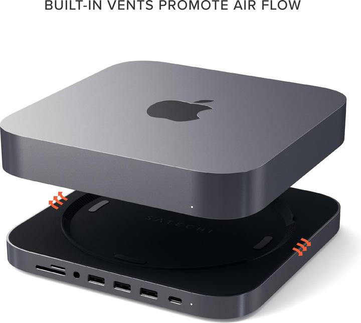 Actual product image Satechi St-Abhfm (USB-C, 4 Ports)