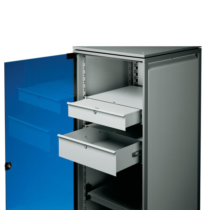 Actual product image Schroff 19 inch drawer - drawer 19 inch 3he ral7035