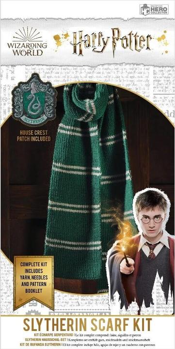 Actual product image Slytherin knitted scarf set