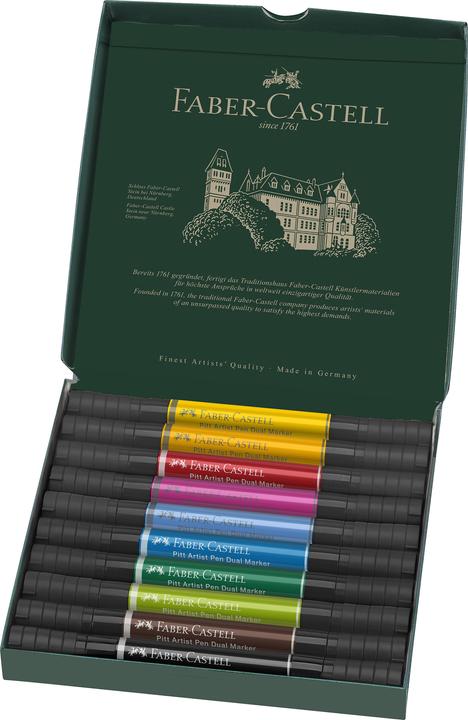 Image du produit Faber-Castell Crayon à encre de Chine (Multicolore, 10 x)