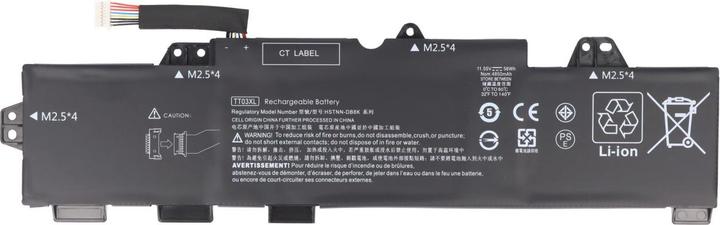 Image du produit AccuCell Batterie HP EliteBook 850 G5 (4850 mAh)