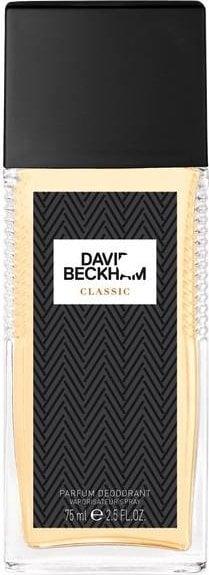 Actual product image David Beckham Classic Homme Deodorant - 75ml (Spray, 75 ml)