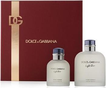 Actual product image Dolce & Gabbana Light Blue Pour Homme - Eau De Toilette 200 Ml + Eau De Toilette 75 Ml (Eau de toilette, 200 ml)