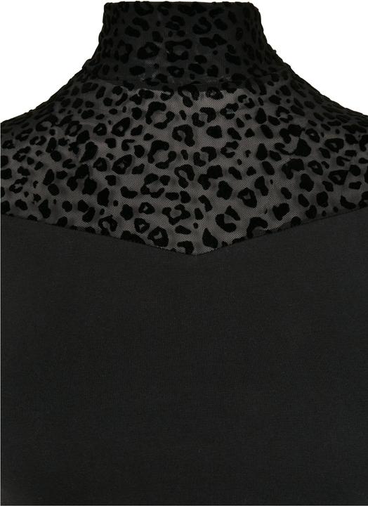Produktbild Urban Classics Ladies Flock Lace Turtleneck Tee (4XL)
