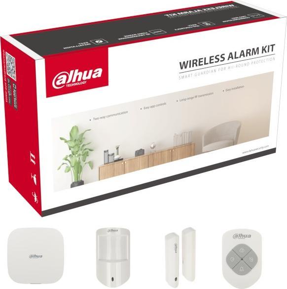 Immagine prodotto Dahua Kit Allarme Wireless (868) 4g Hub Keyfob Door Detector Pir Detect (4G)