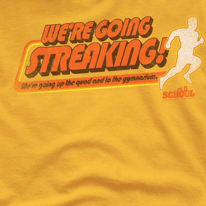 Immagine prodotto Old School Streaking Maglietta Uomo (L)