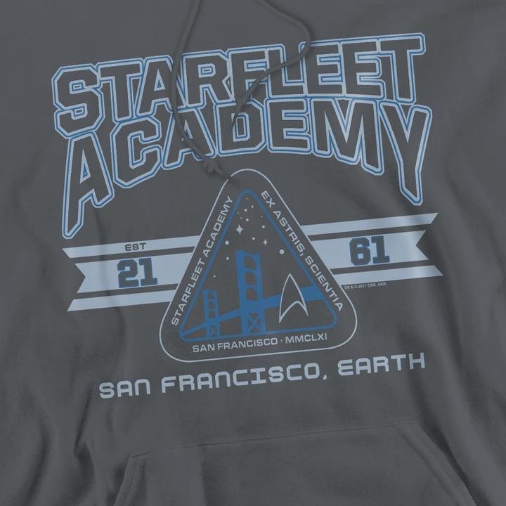 Immagine prodotto Starfleet Academy Earth Felpa con Cappuccio Uomo (M)