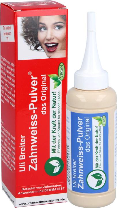 Actual product image Basler Uli Breiter Teeth Whitening Powder Applicator Bottle 40 g (1 pcs.)
