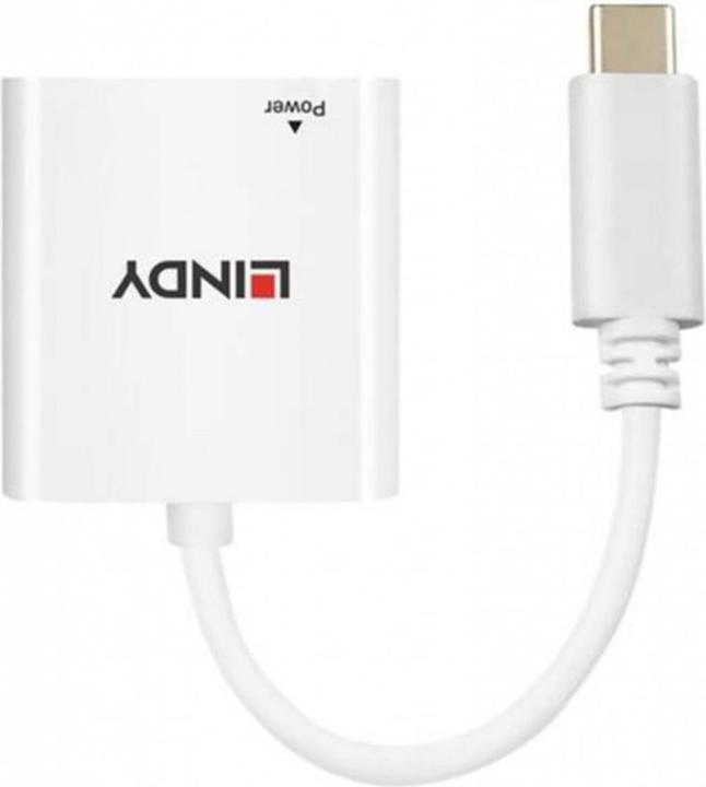 Produktbild Lindy USB Typ C — RJ45 (0.11 m, USB 3.1)