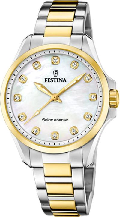 Immagine prodotto Festina F20655/1 Orologio da donna a energia solare 35mm 5ATM (Orologio da polso analogico, 34 mm)