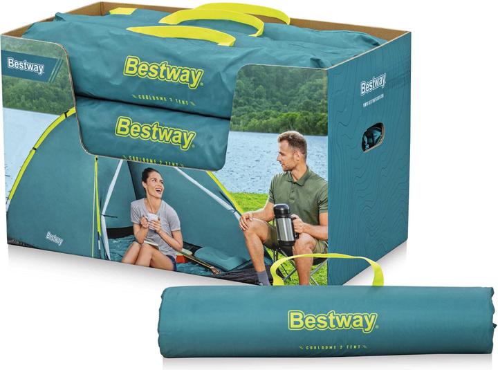 Actual product image Bestway 2-person Cool Dome 2 tent 145 x 205 x 100 cm (Dome tent, 1.52 kg, 2 persons)
