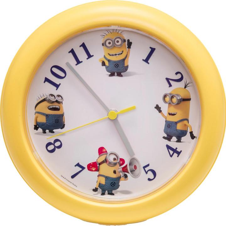 Image du produit Minions Horloge Murale Avec 4 Sons (24 cm)