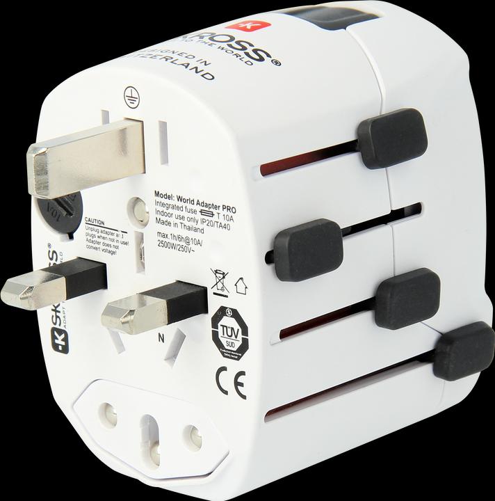 Actual product image Skross World Adapter Pro USB