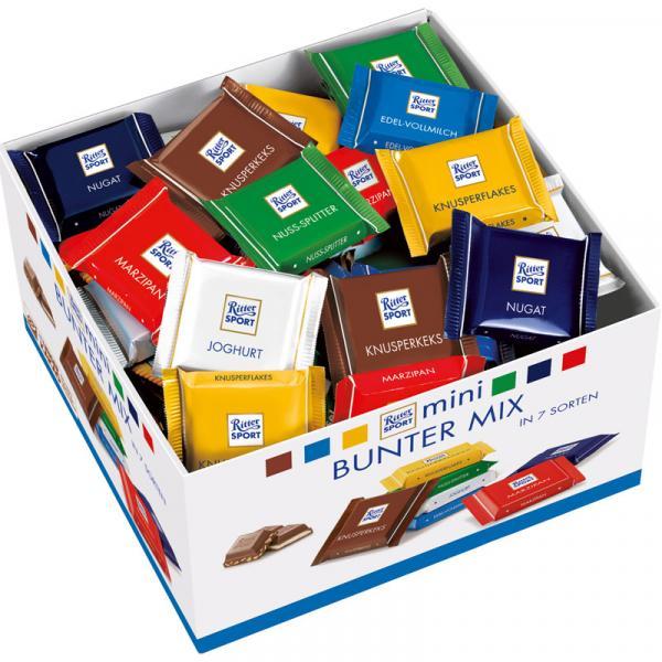 Produktbild Ritter Sport Die Bunten Mini in Vorratsbox (1344 g)