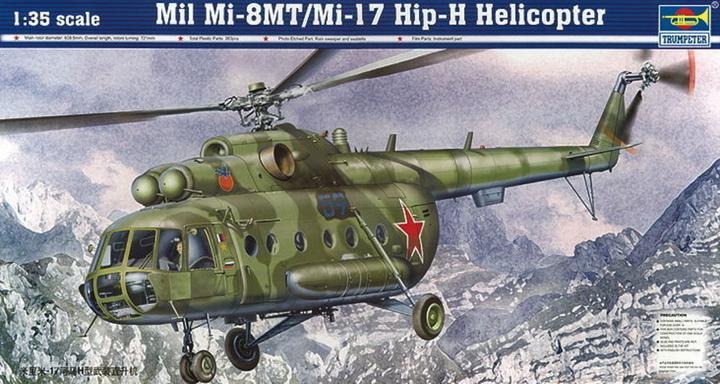 Actual product image Trumpeter Mil Mi-8MT/Mi-17 Hip-H Helicopter