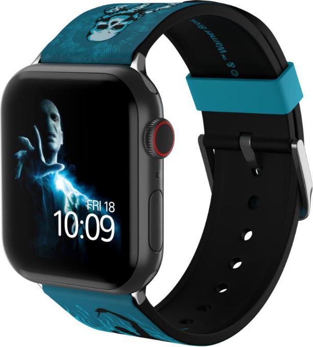 Produktbild Moby Fox Harry Potter - Apple Watch Armband 38/40/41/42/44/45/49 mm (Voldemort) (Silikon)
