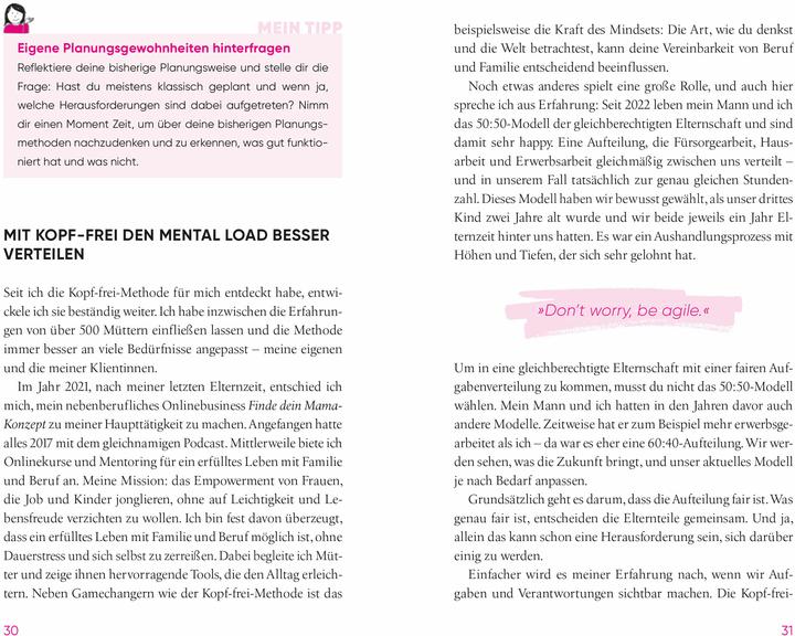 Nährwerte und Zutaten Die Kopf-frei-Methode – Mehr schaffen, weniger tun (Deutsch, Carolin Habekost, 2024)